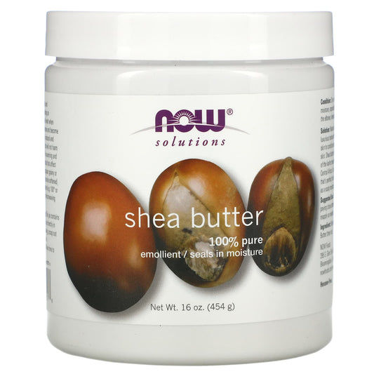 NOW Foods-Solutions-Shea Butter-16 fl oz (454 g)