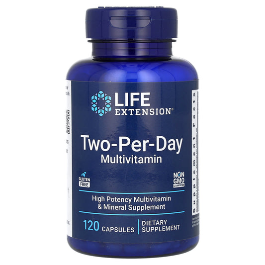 Life Extension-Two-Per-Day Multivitamin-120 Capsules