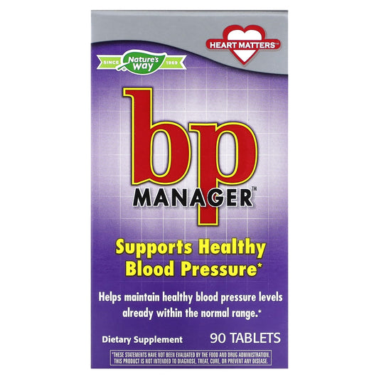 Nature's Way-BP Manager-90 Tablets