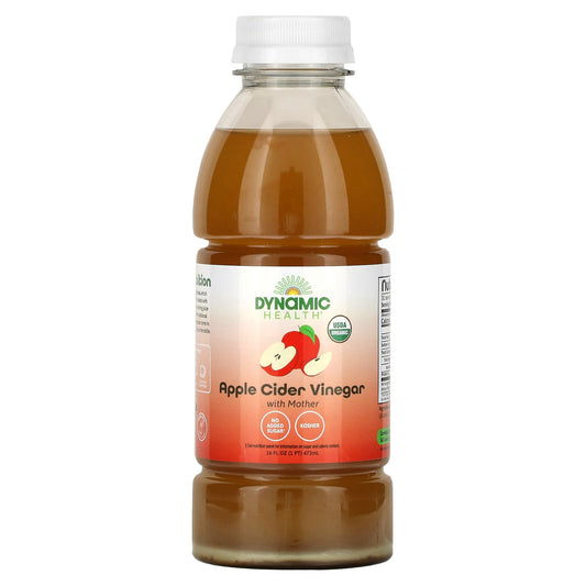 Dynamic Health-Apple Cider Vinegar with Mother-16 fl oz (473 ml)