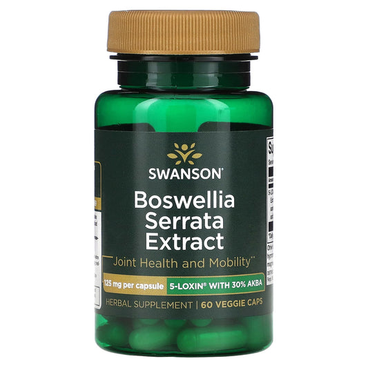 Swanson-Boswellia Serrata Extract-125 mg-60 Veggie Caps
