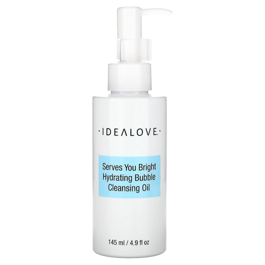 Idealove-Serves You Bright Hydrating Bubble Cleansing Oil-4.9 fl oz (145 ml)