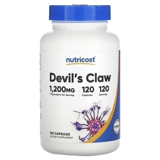 Nutricost-Devil's Claw-1,200 mg -120 Capsules