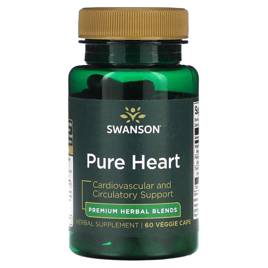 Swanson-Pure Heart-60 Veggie Caps