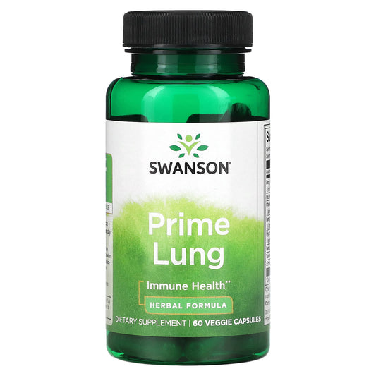 Swanson-Prime Lung-60 Veggie Capsules