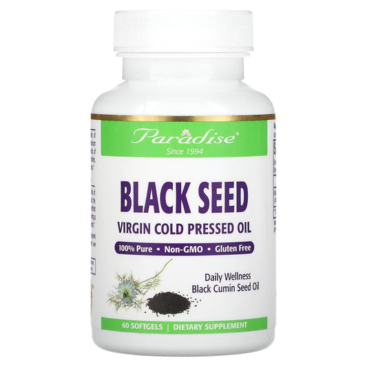 Paradise Herbs-Black Seed-60 Softgels