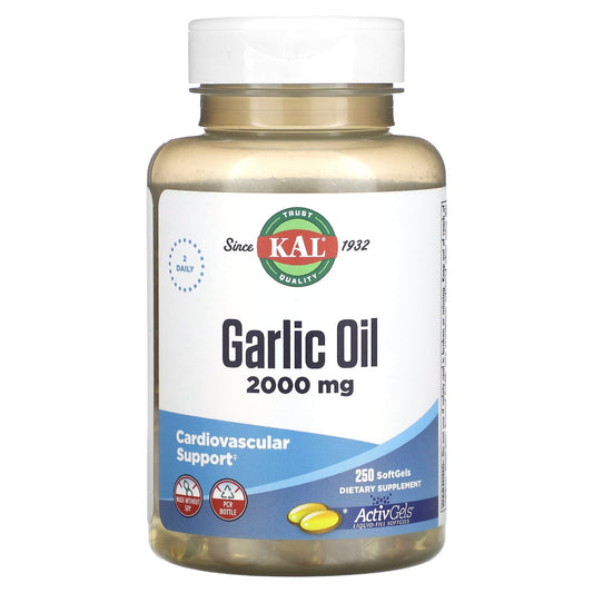 KAL-Garlic Oil-2,000 mg-250 Softgels