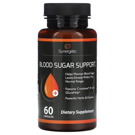 Sunergetic-Blood Sugar Support-60 Capsules