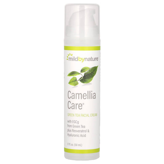 Mild By Nature-Camellia Care-EGCG Green Tea Skin Cream-1.7 fl oz (50 ml)