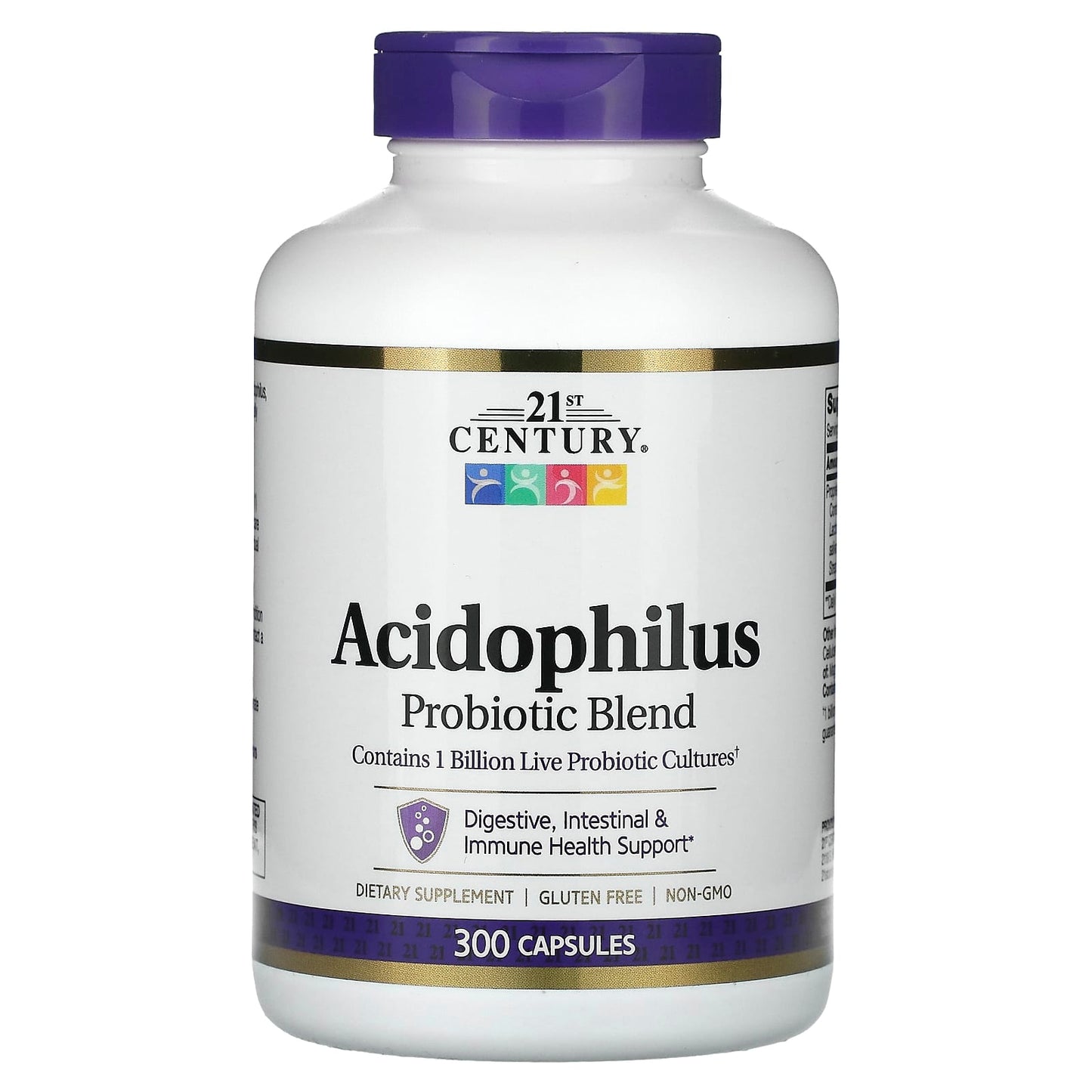 21st Century-Acidophilus-Probiotic Blend-300 Capsules